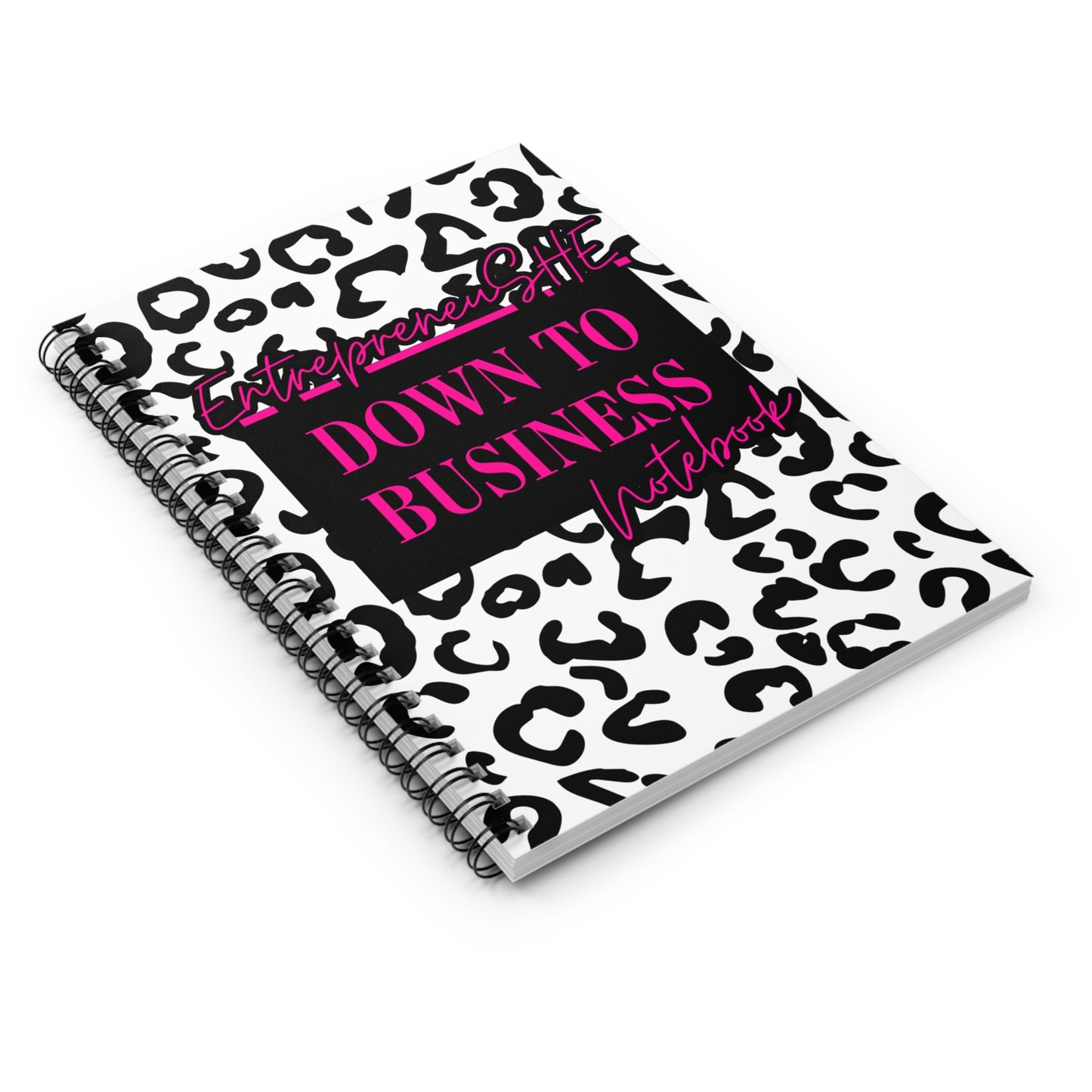Down to Business Notebook – Plan, Hustle, Execute!