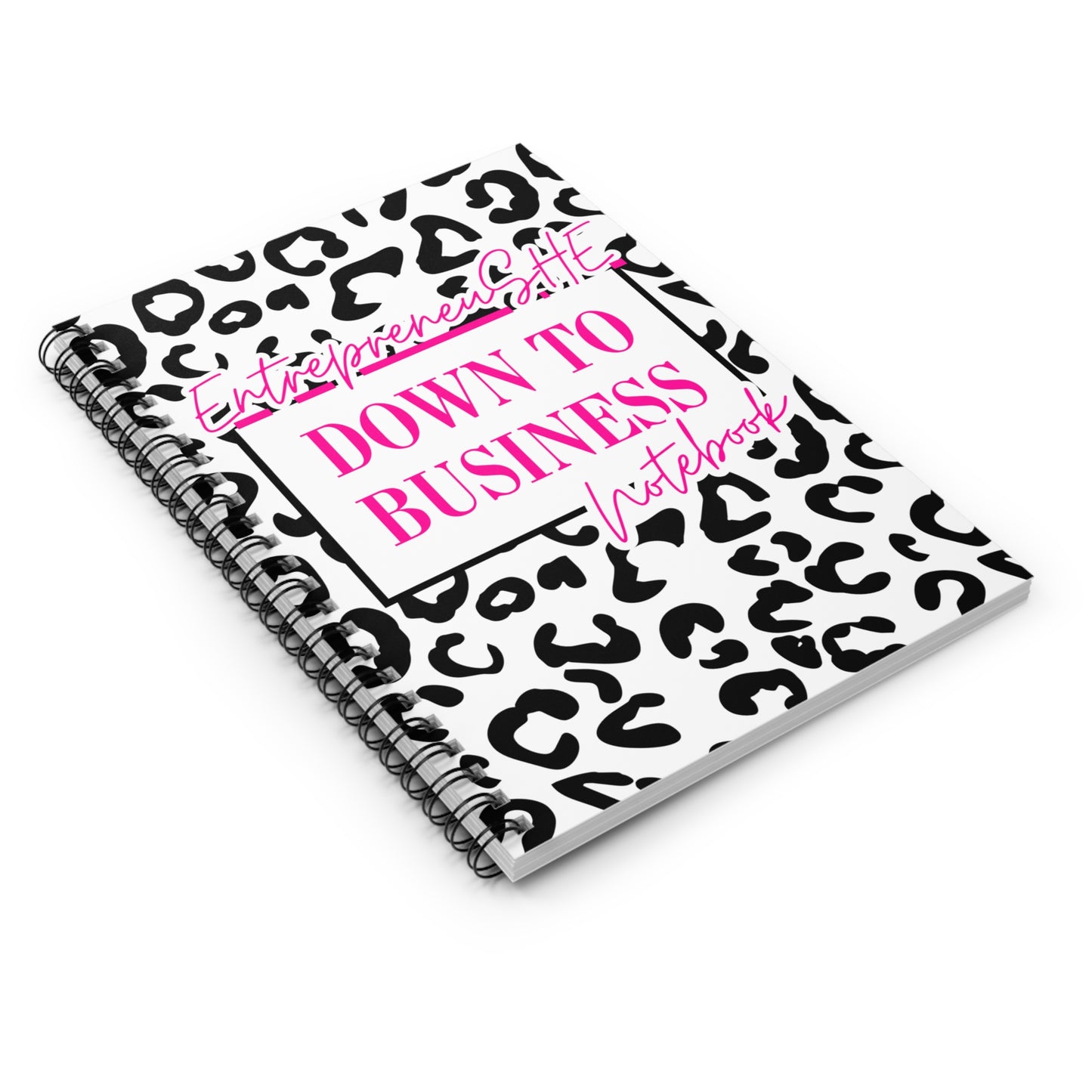 Down to Business Notebook – Plan, Hustle, Execute!
