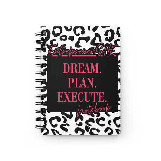 Dream. Plan. Execute. Notebook
