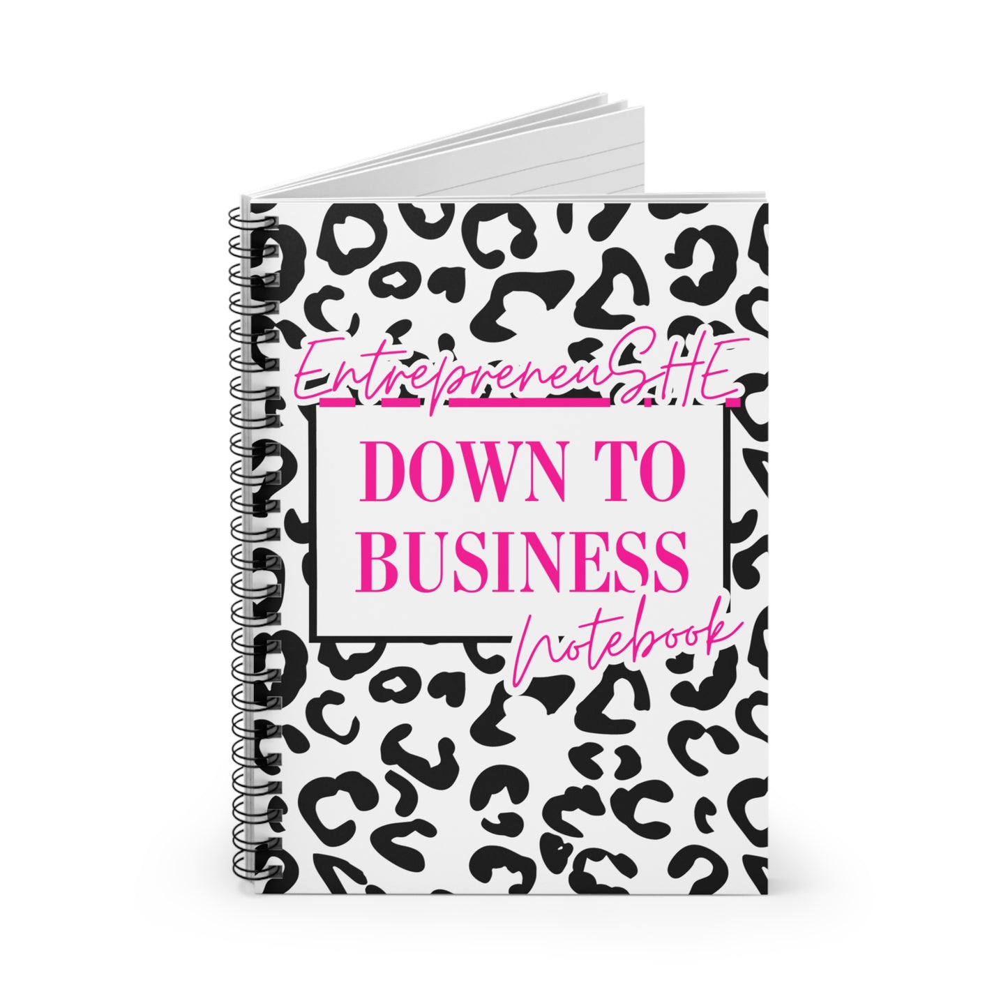 Down to Business Notebook – Plan, Hustle, Execute!