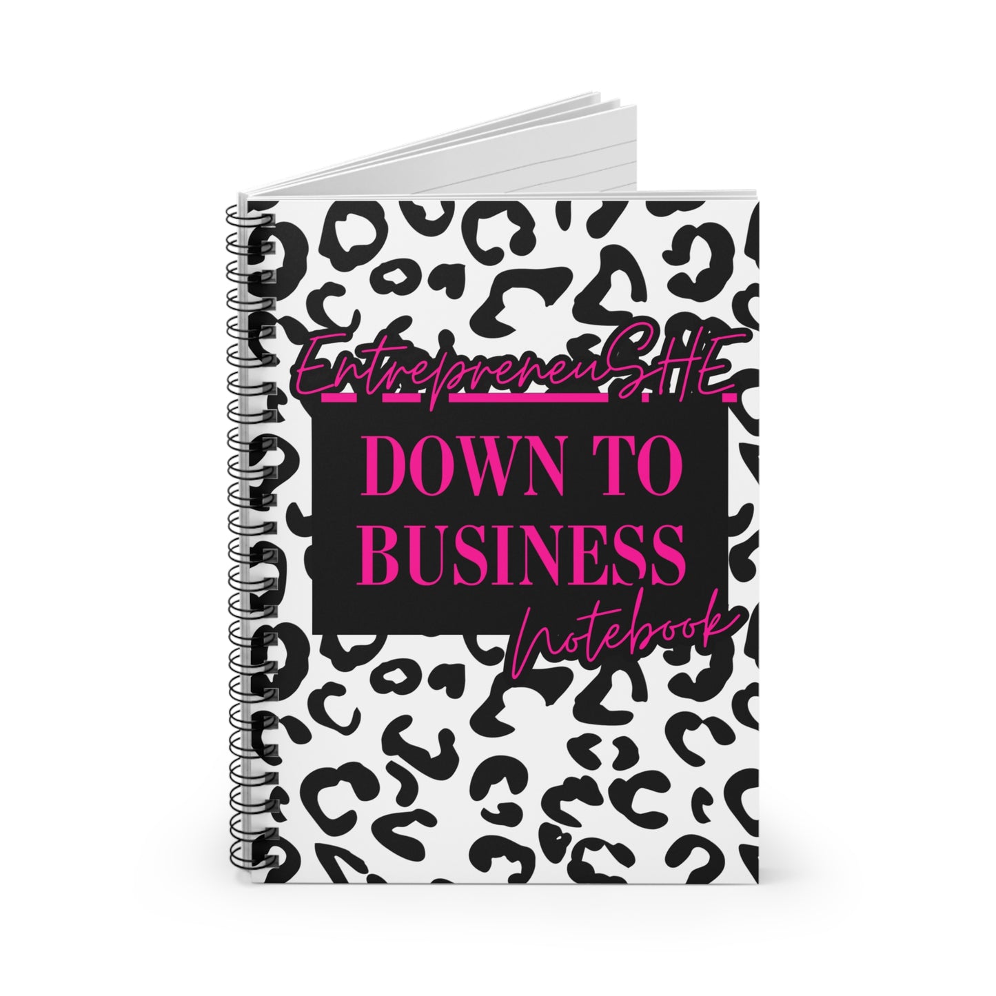 Down to Business Notebook – Plan, Hustle, Execute!