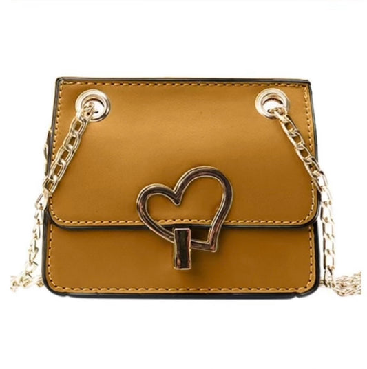 Girls Yellow Mini Purse